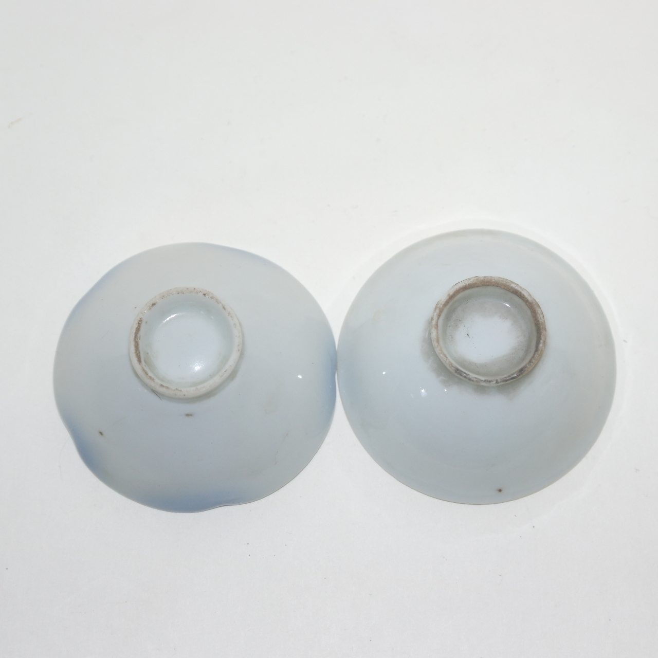 연대가좋은 청화백자 잔 2점