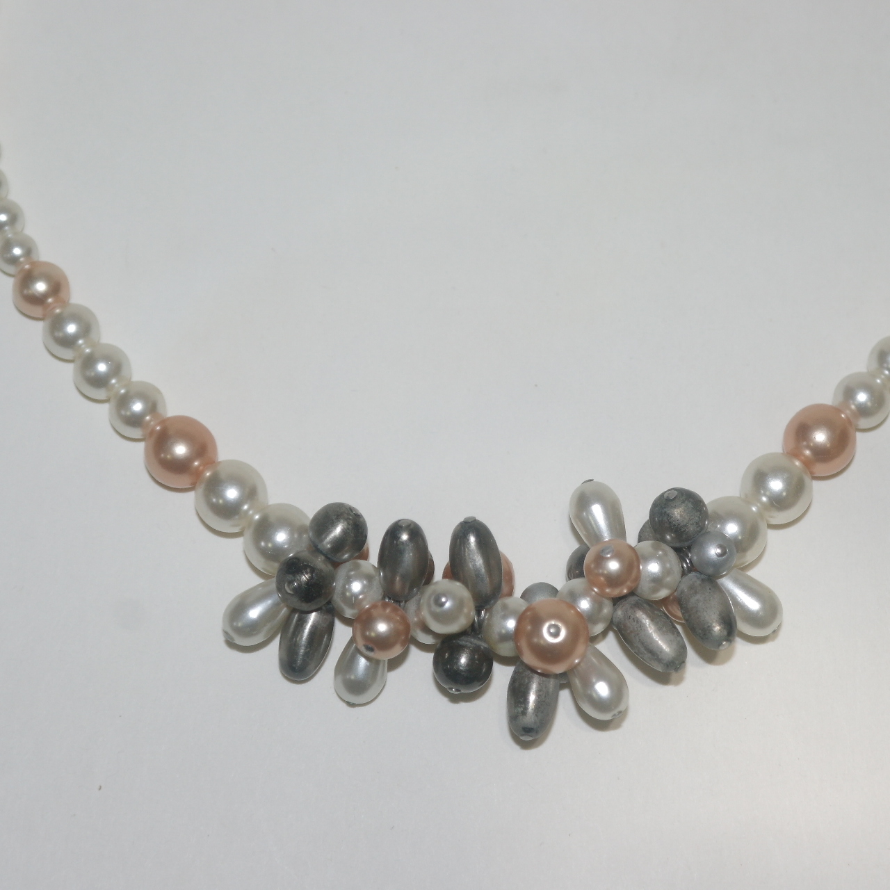 패션 인조 진주목걸이