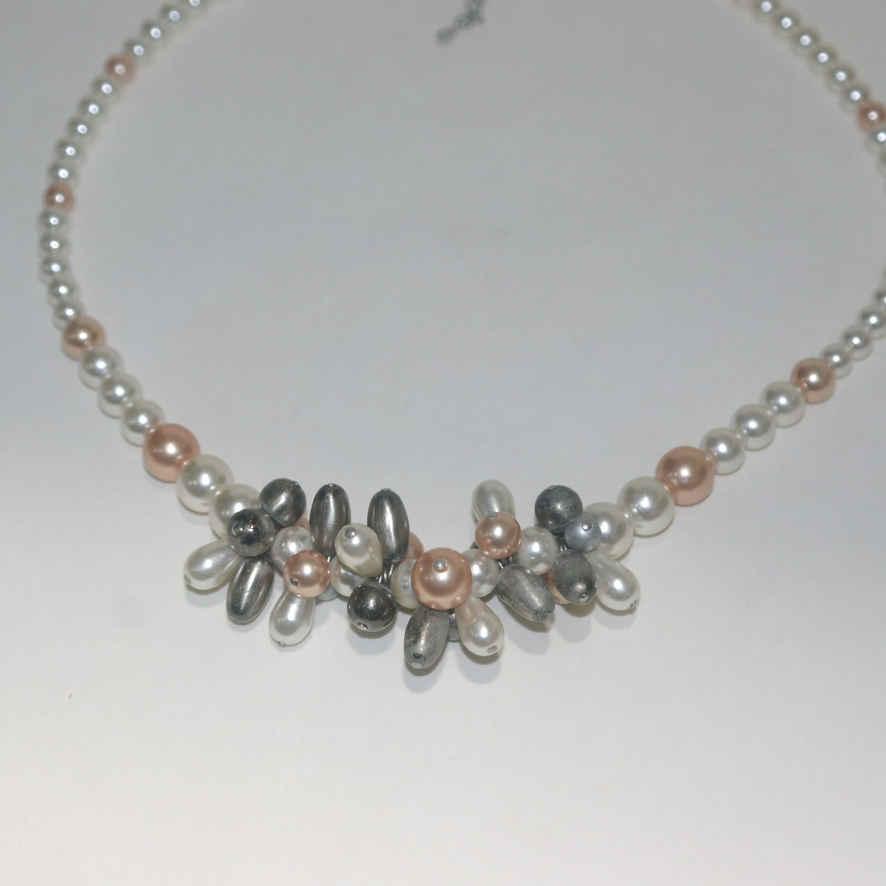 패션 인조 진주목걸이