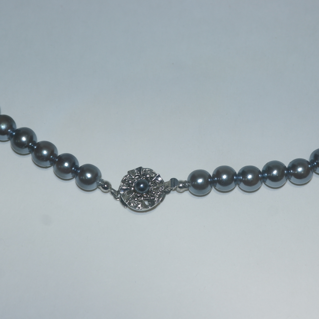 인조 진주 목걸이