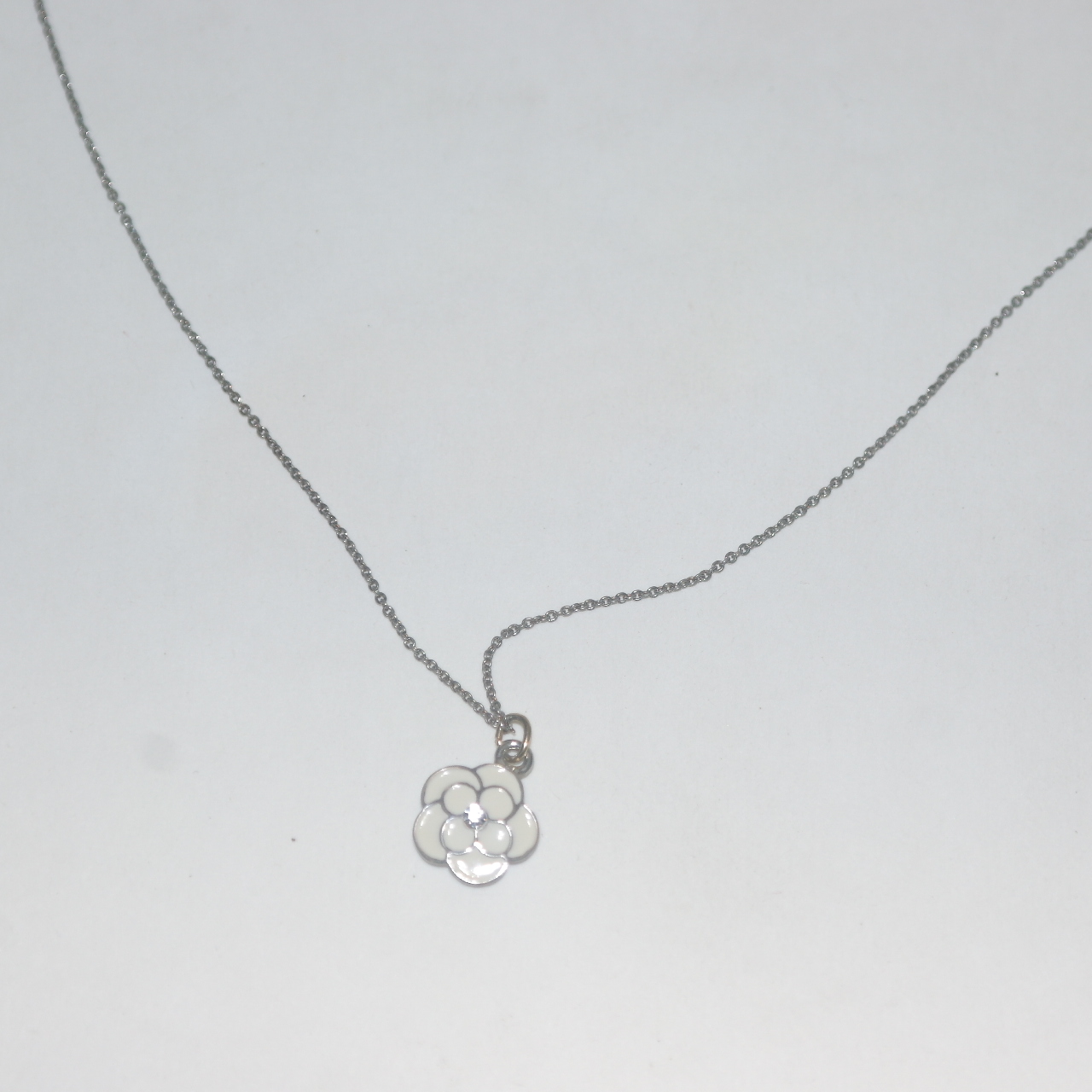 칠보 꽃문양 목걸이