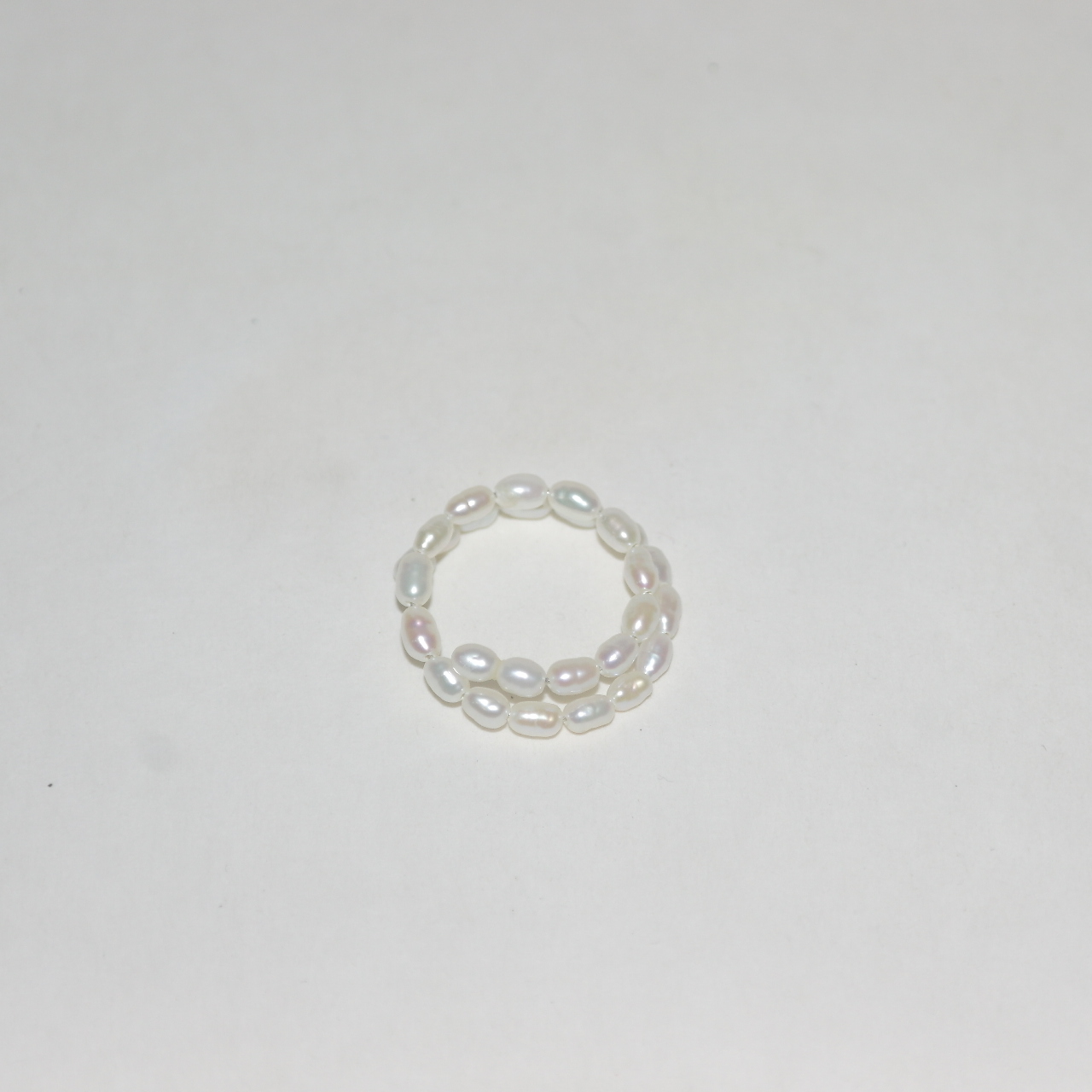 천연진주 반지