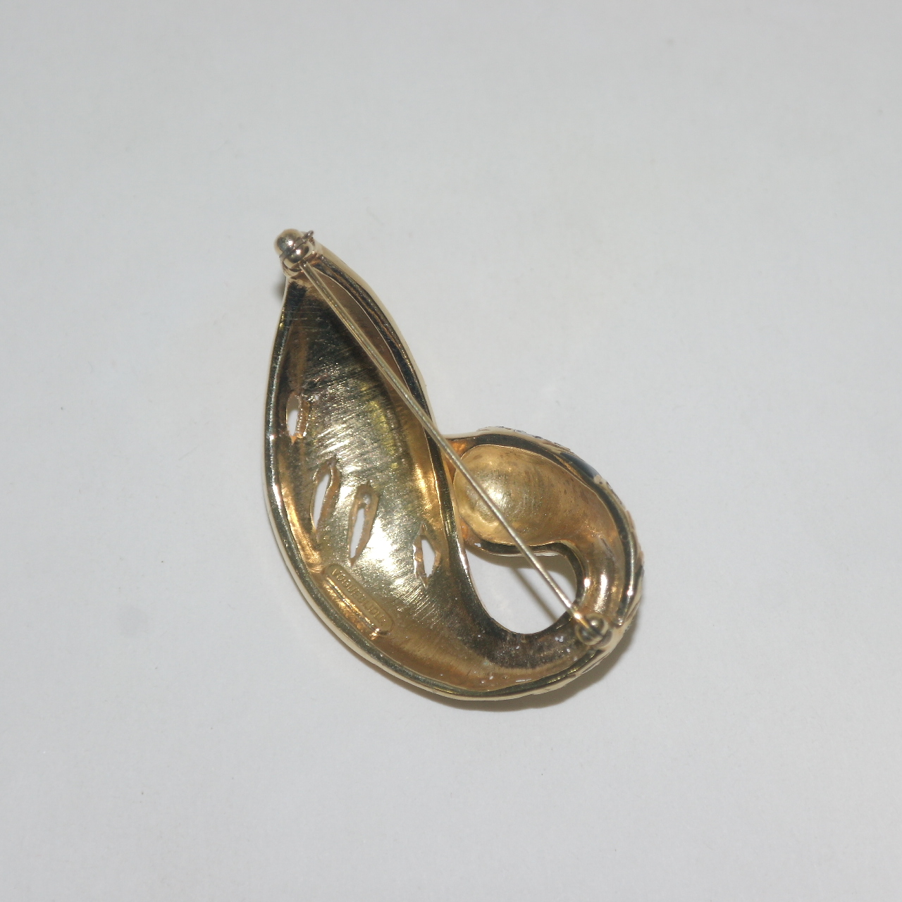 VOGUEBIJOUX 보석이 장식된 새모양 브롯지