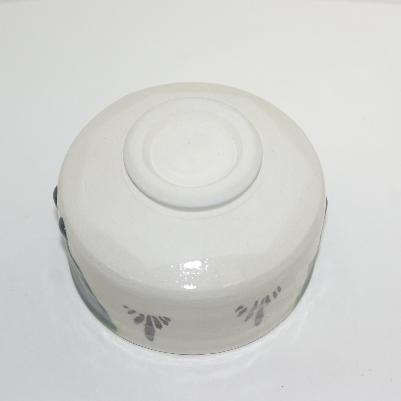 청자 오리베 철화화문 말찻잔