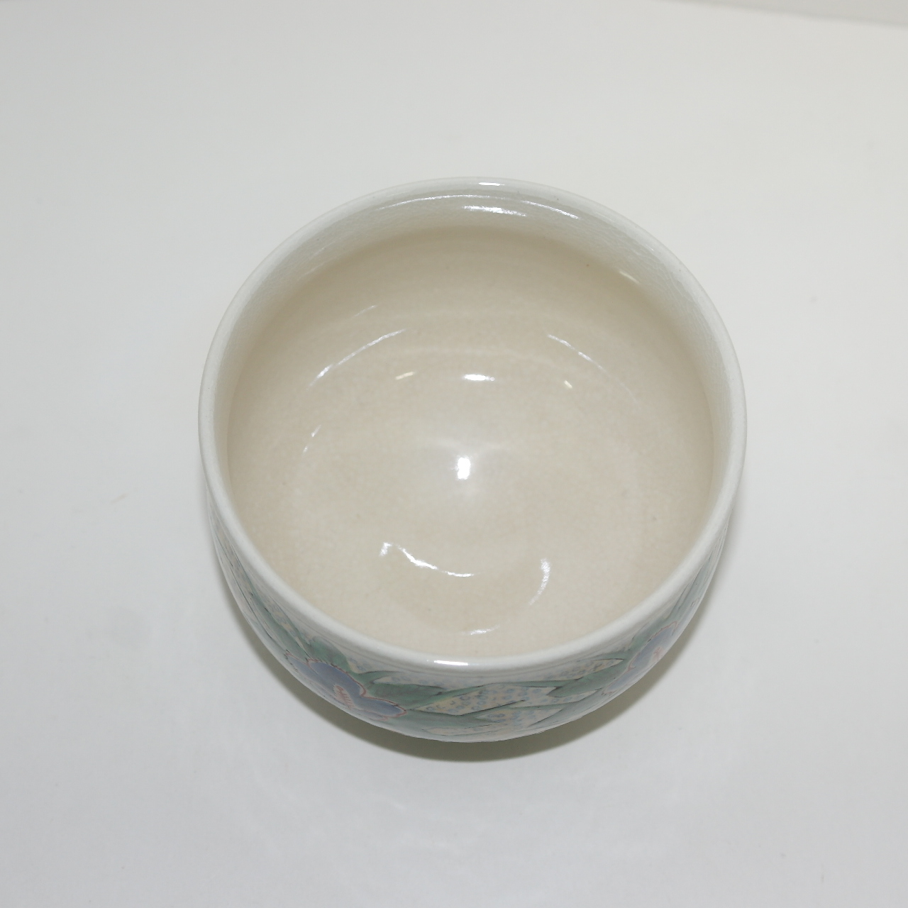 구다니 청자 청화진사화문 말찻잔