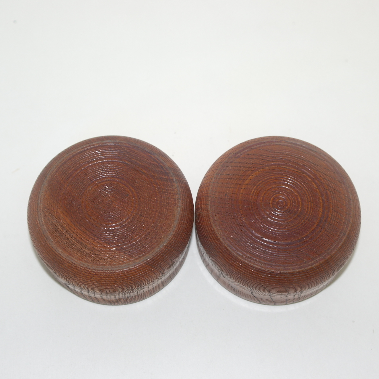 결이좋은 원목나무로된 완 2점