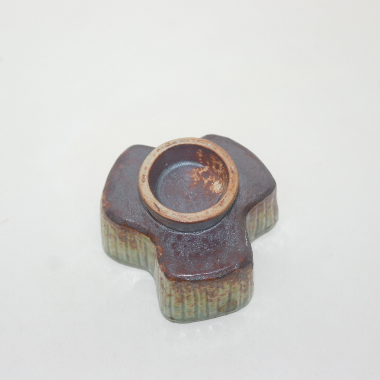 교토 청수요 청자 소형크기의 화완