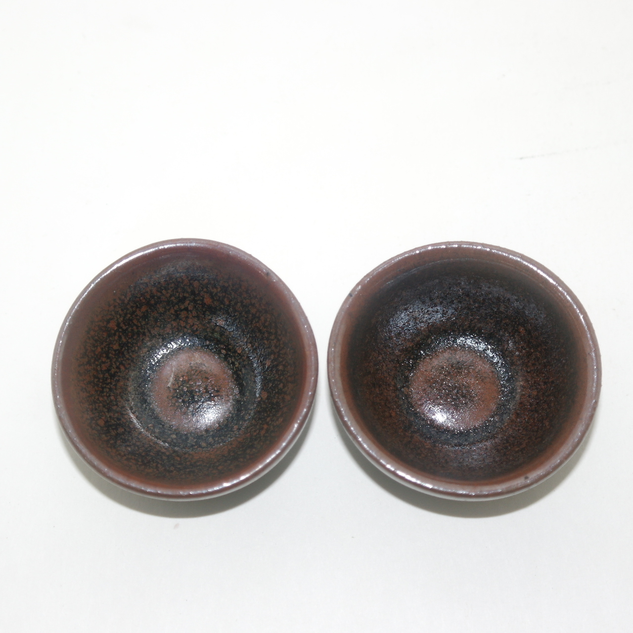 청자 덴모꾸 흑유잔 2점