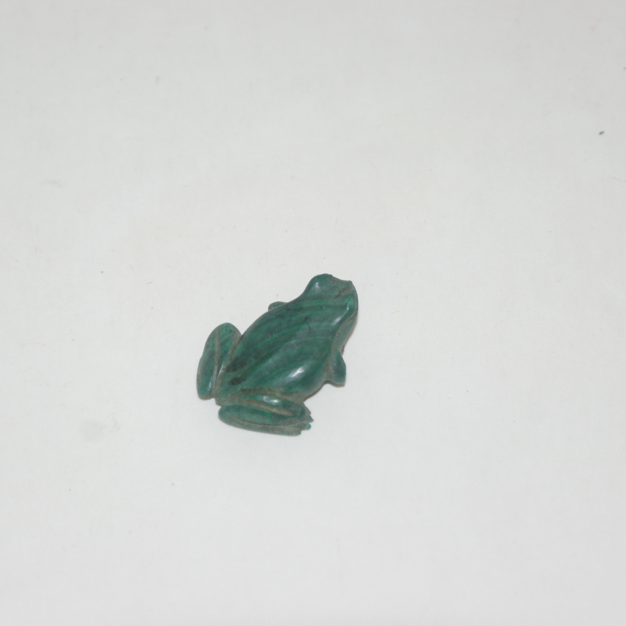 초소형크기의 청석돌로된 개구리 조각상