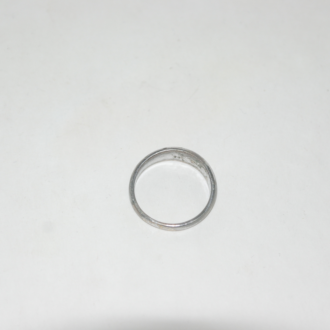 56-골동 음각화문 순은 반지