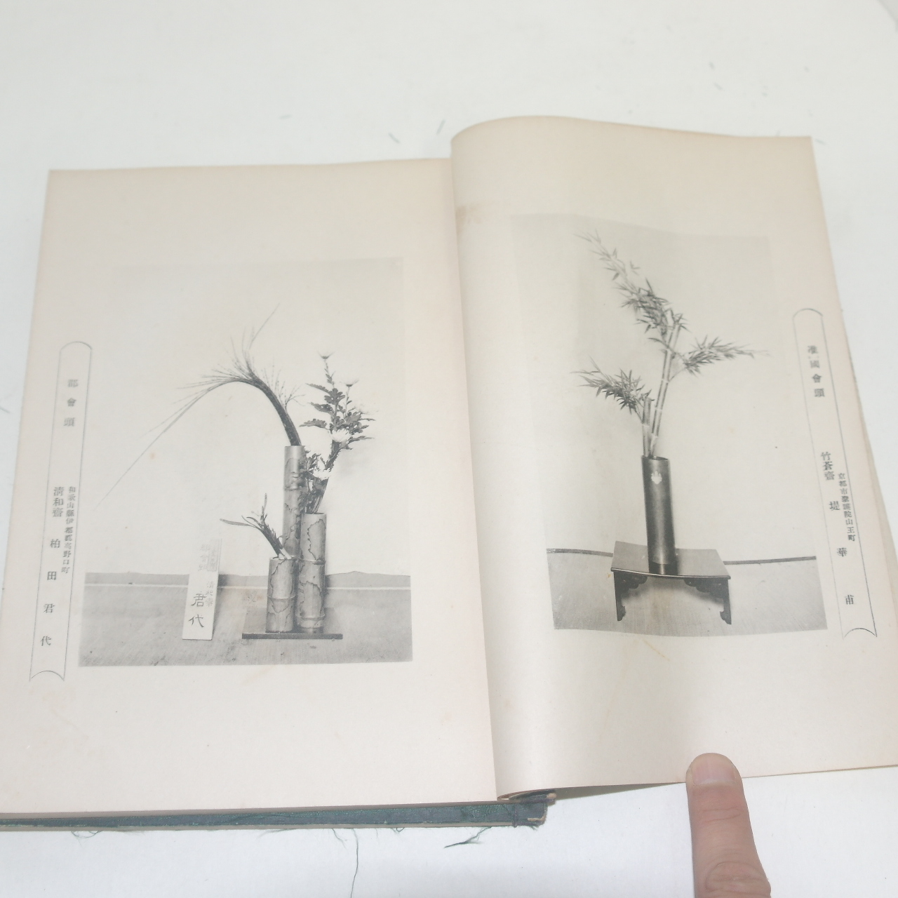 1929년(소화4년)일본간행 꽃꽂이 운정내화(雲井乃華) 2책완질