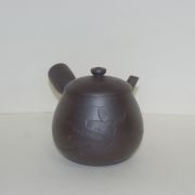 자사도자기 음각화문 다관