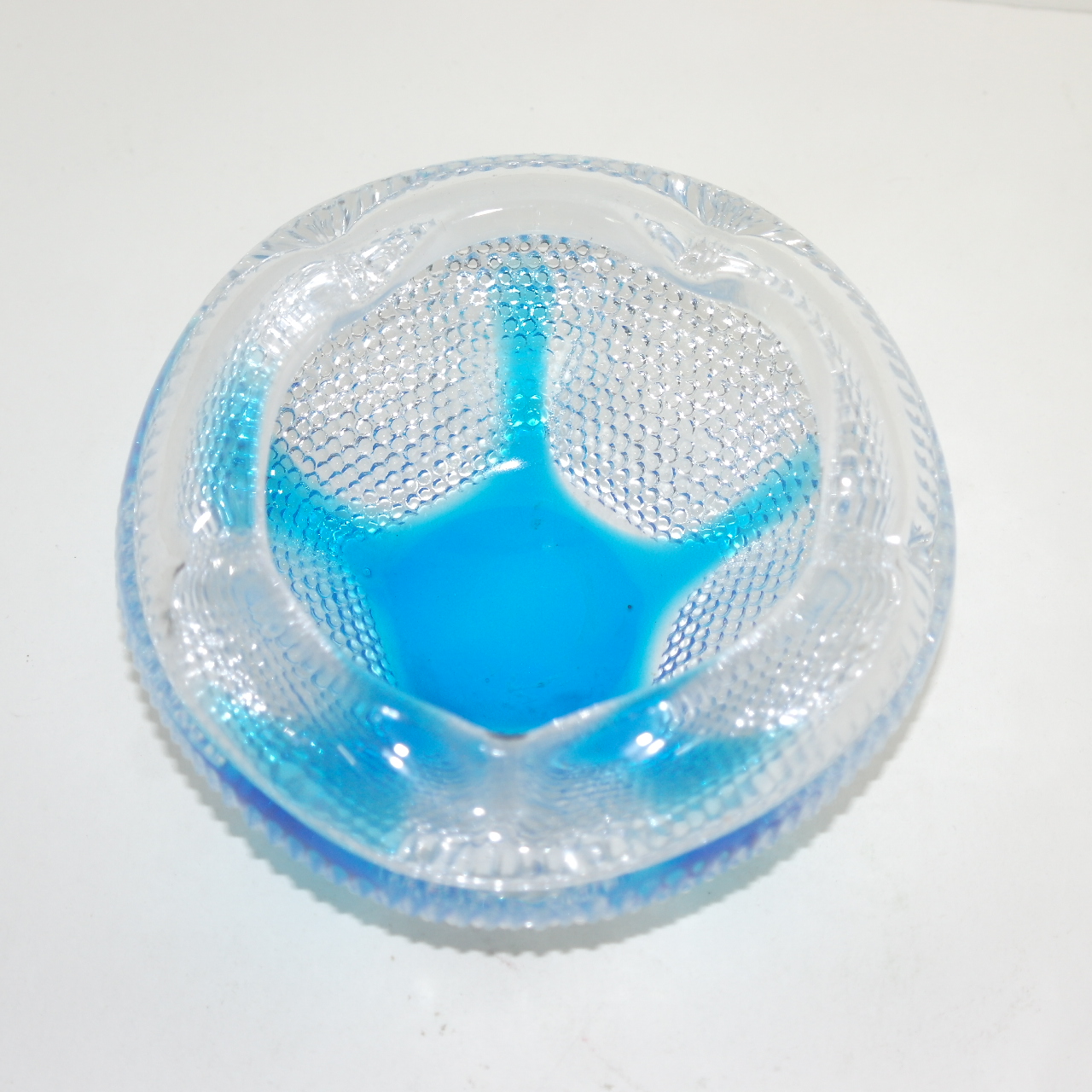 채색크리스탈 재털이,화환