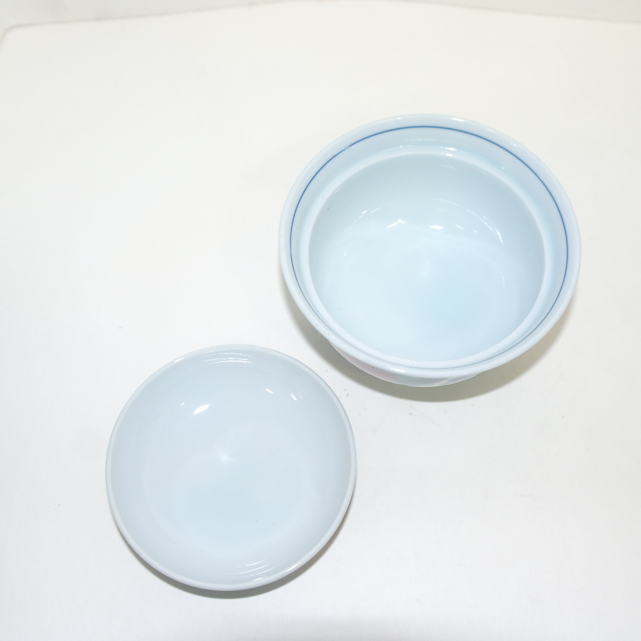 이마리 청화백자화문 개완