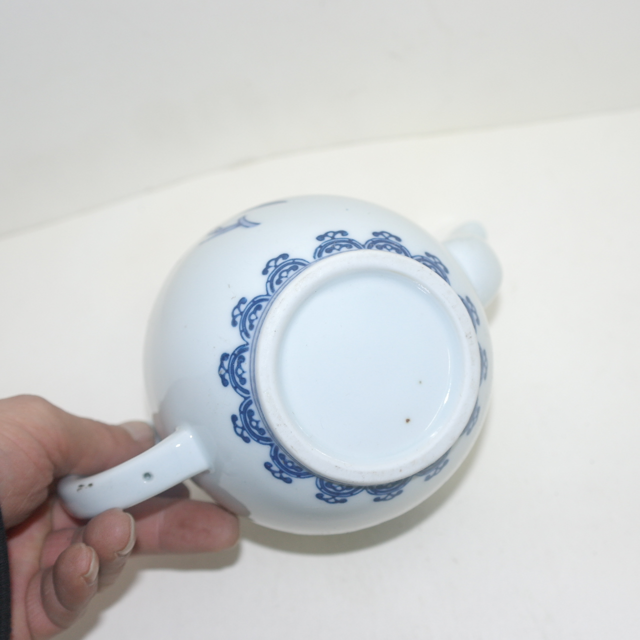 이마리 청화백자 화문 주자