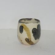 분청자 철화퇴화점 잔