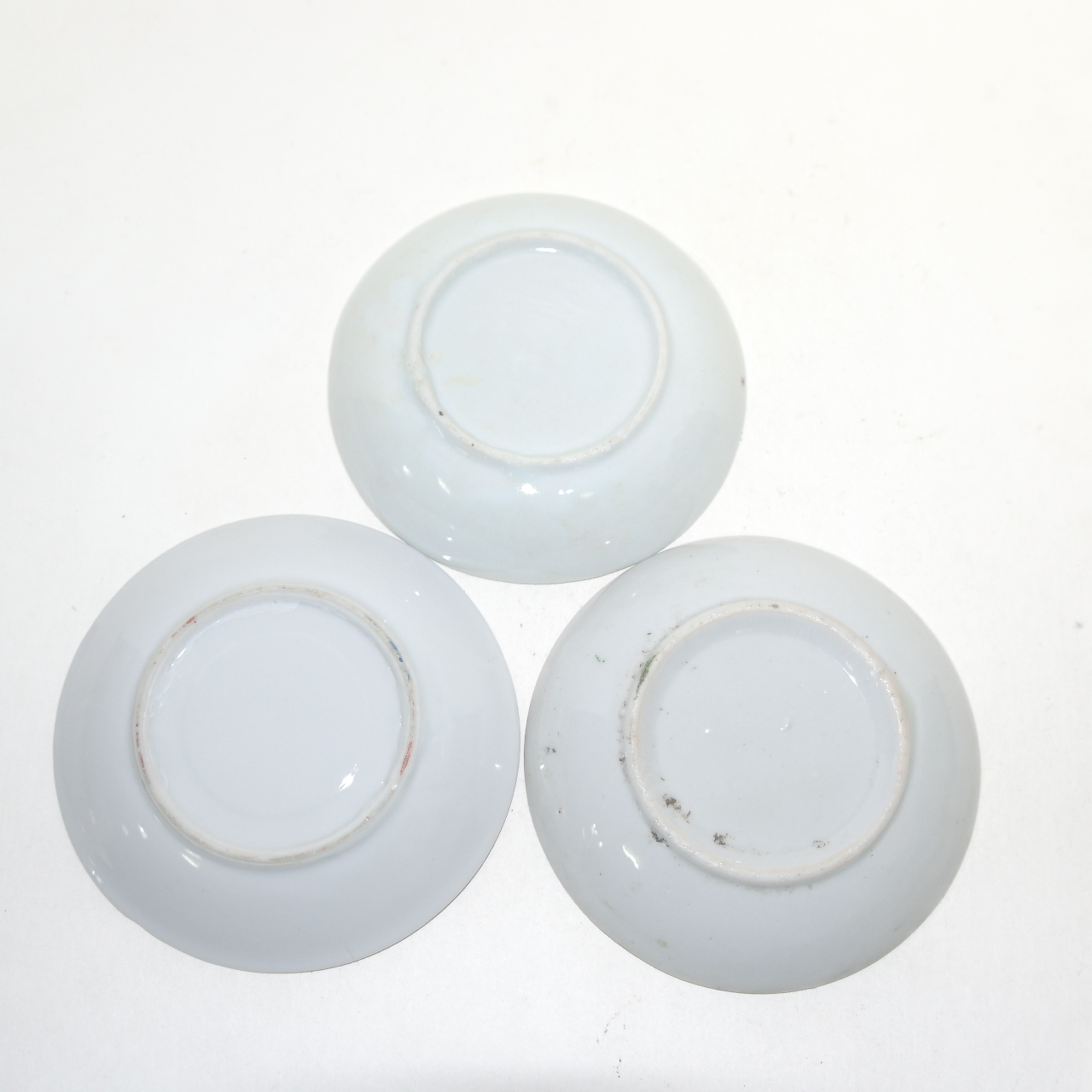 연대좋은 외사기 청화백자 완 3점