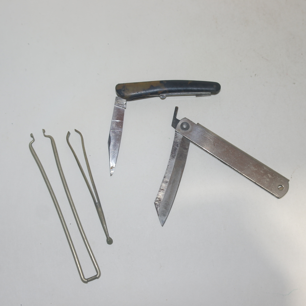 연대좋은 휴대용손칼 2점 과 집게 2점
