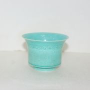 아주얇은 청자음각화문 잔