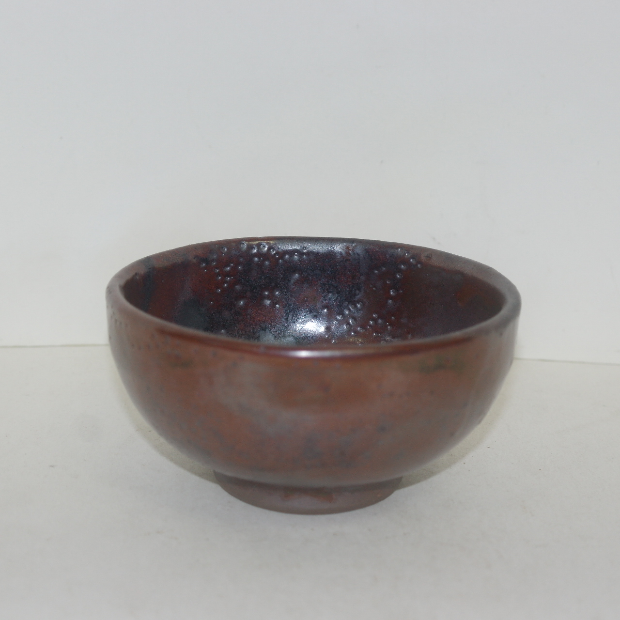 흑유청자 덴모꾸 말찻잔