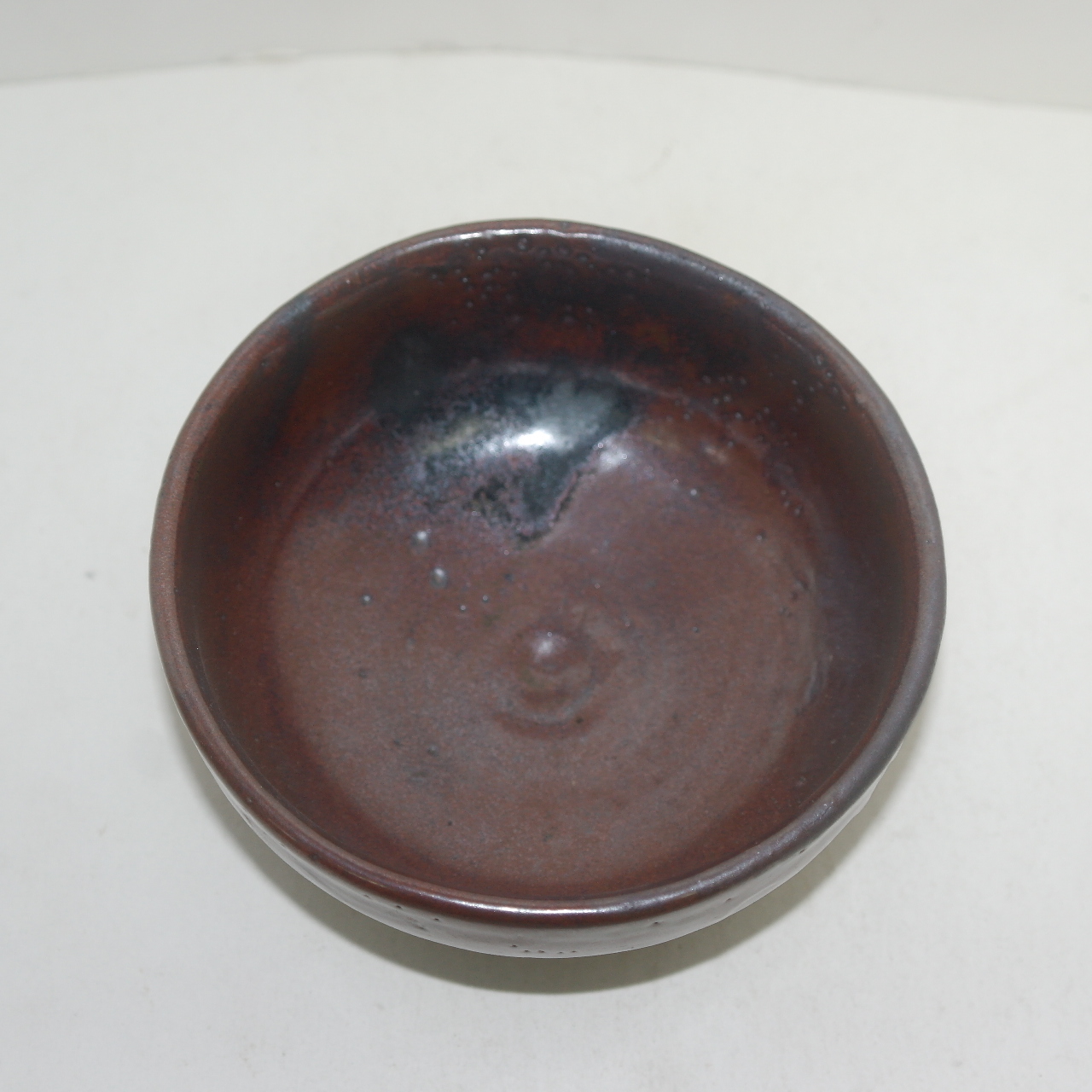 흑유청자 덴모꾸 말찻잔