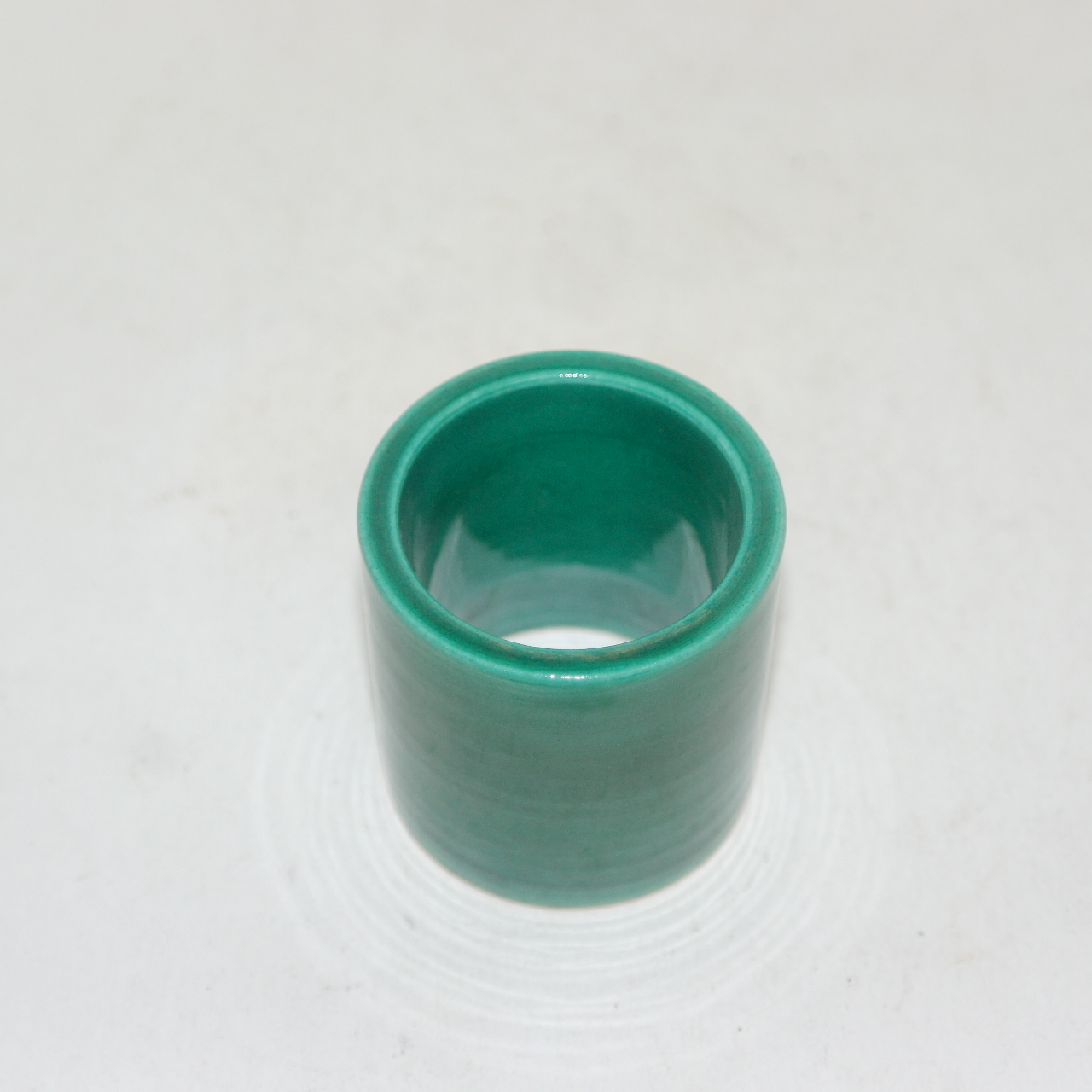 청록빛의 청자 차도구