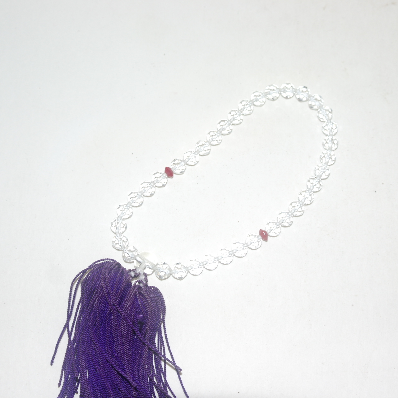 수정으로된 염주