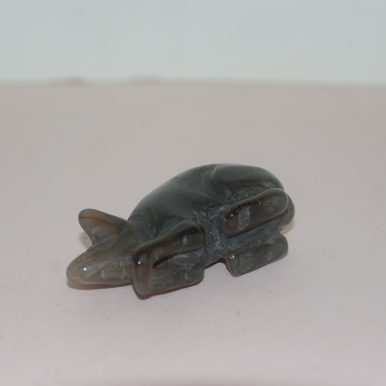 마노무뉘옥돌 쥐조각상