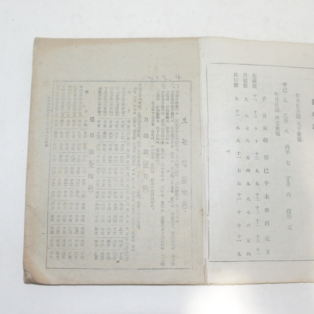 사십오구 송정토정비결 1책완질