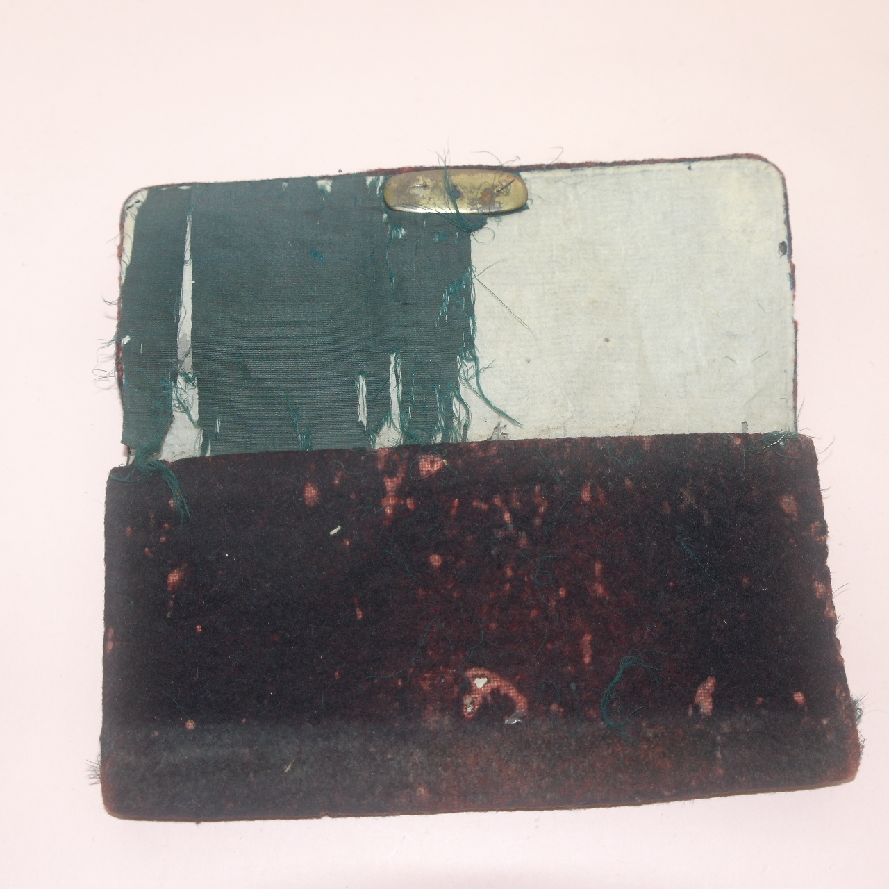 연대가좋은 골동 주석장식된 지갑