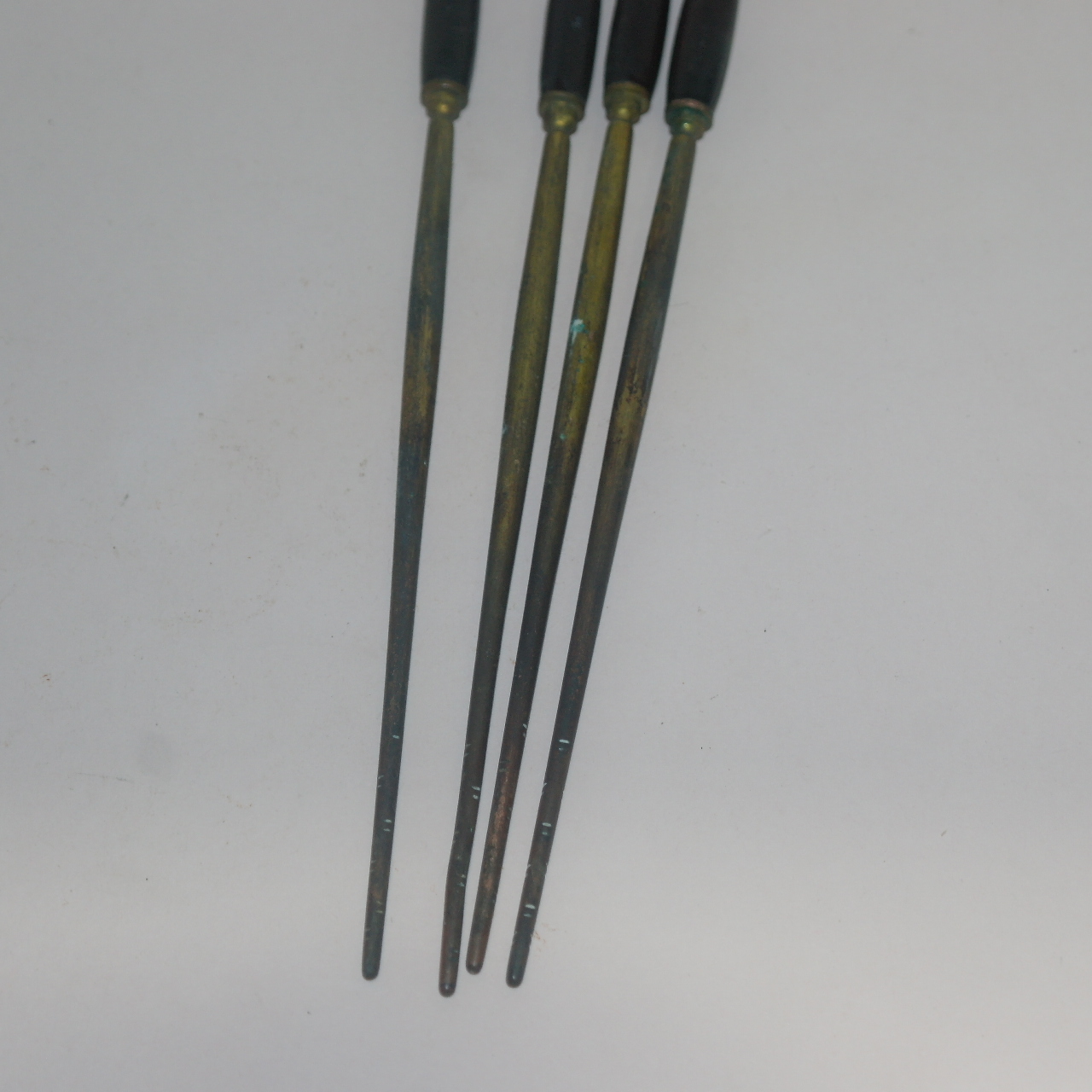 청동으로된 화로불손 2벌