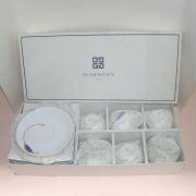 프랑스 지방시 본챠이나 금채화문 커피잔 6점셋트