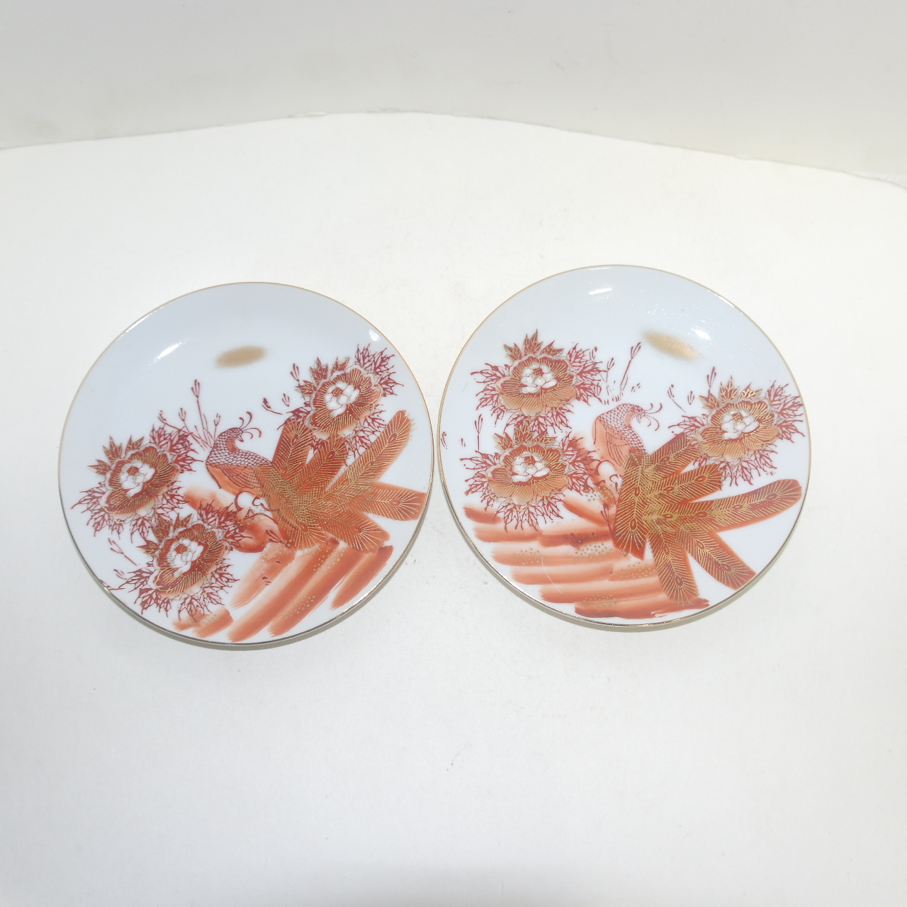 연대가좋은 구다니 진사금채조화문완2점