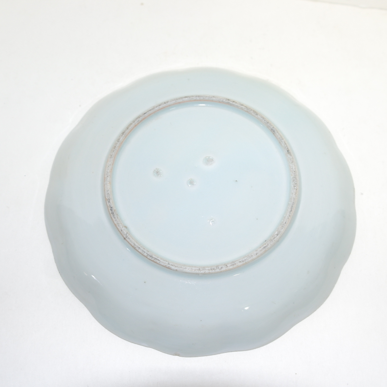 100년이상된 청화백자 학문 화형완