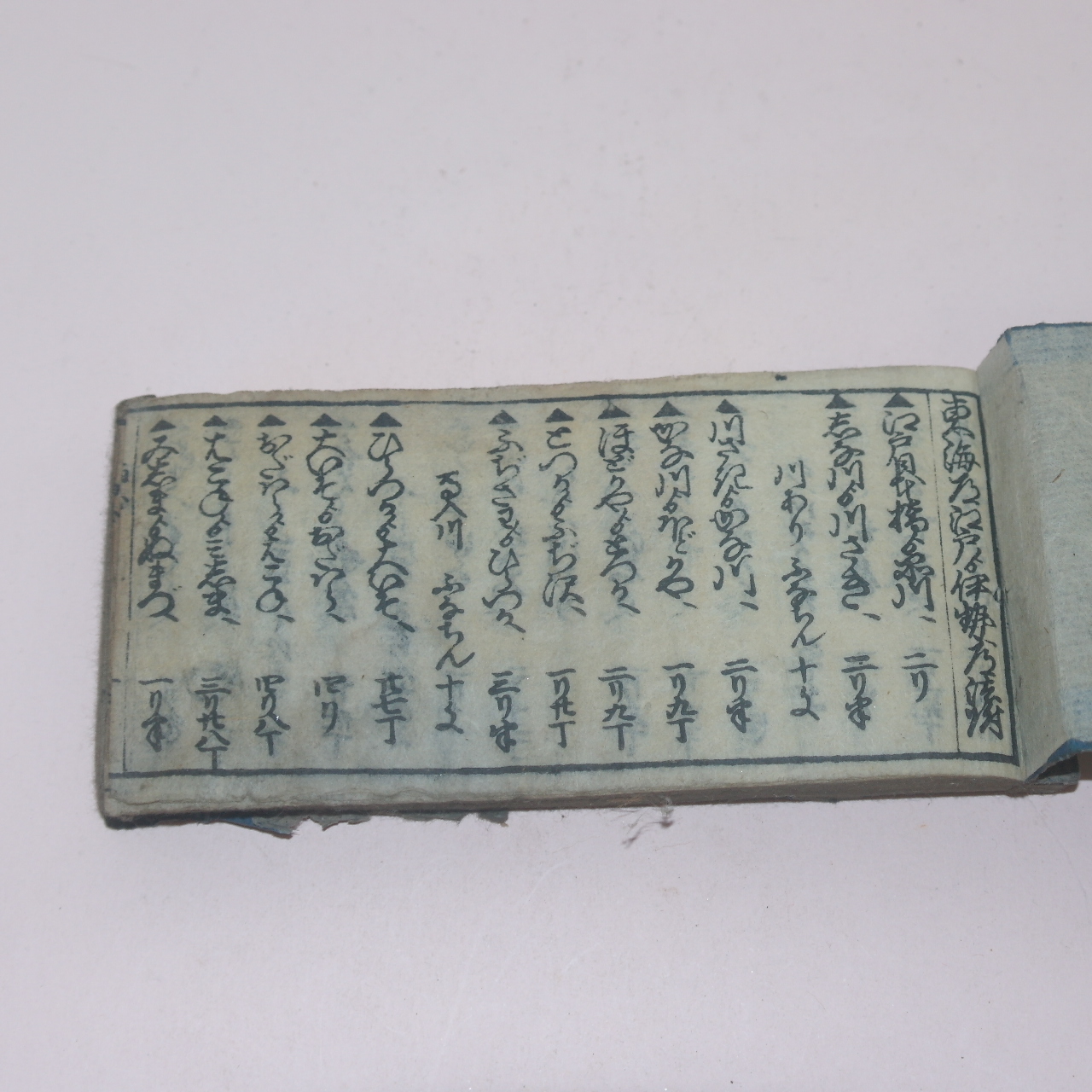 에도시기 일본목판수진본 불경 서국순레수동안내(西國順禮手洞安內)