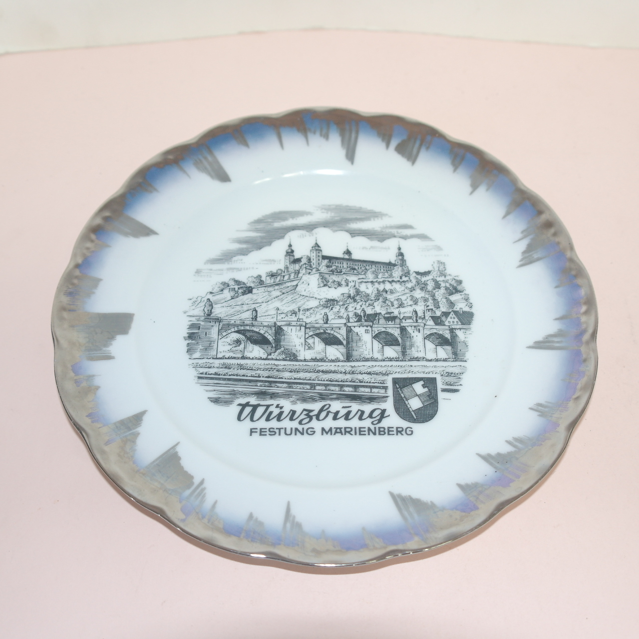 독일산 바바리아 미터타이크 BAVARIA 백자은채 대완