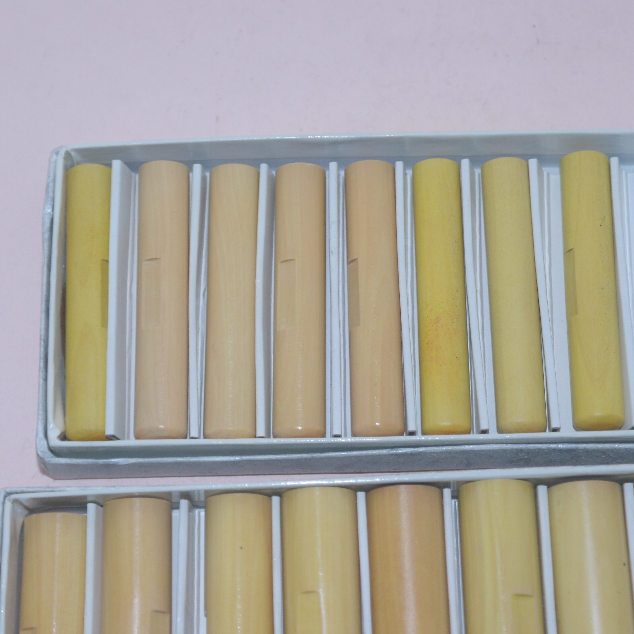 나무로된 미사용 도장 16점