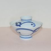 이마리 청화백자 조롱박문 개완