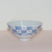 연대가좋은 외사기 청화백자추상문 자완