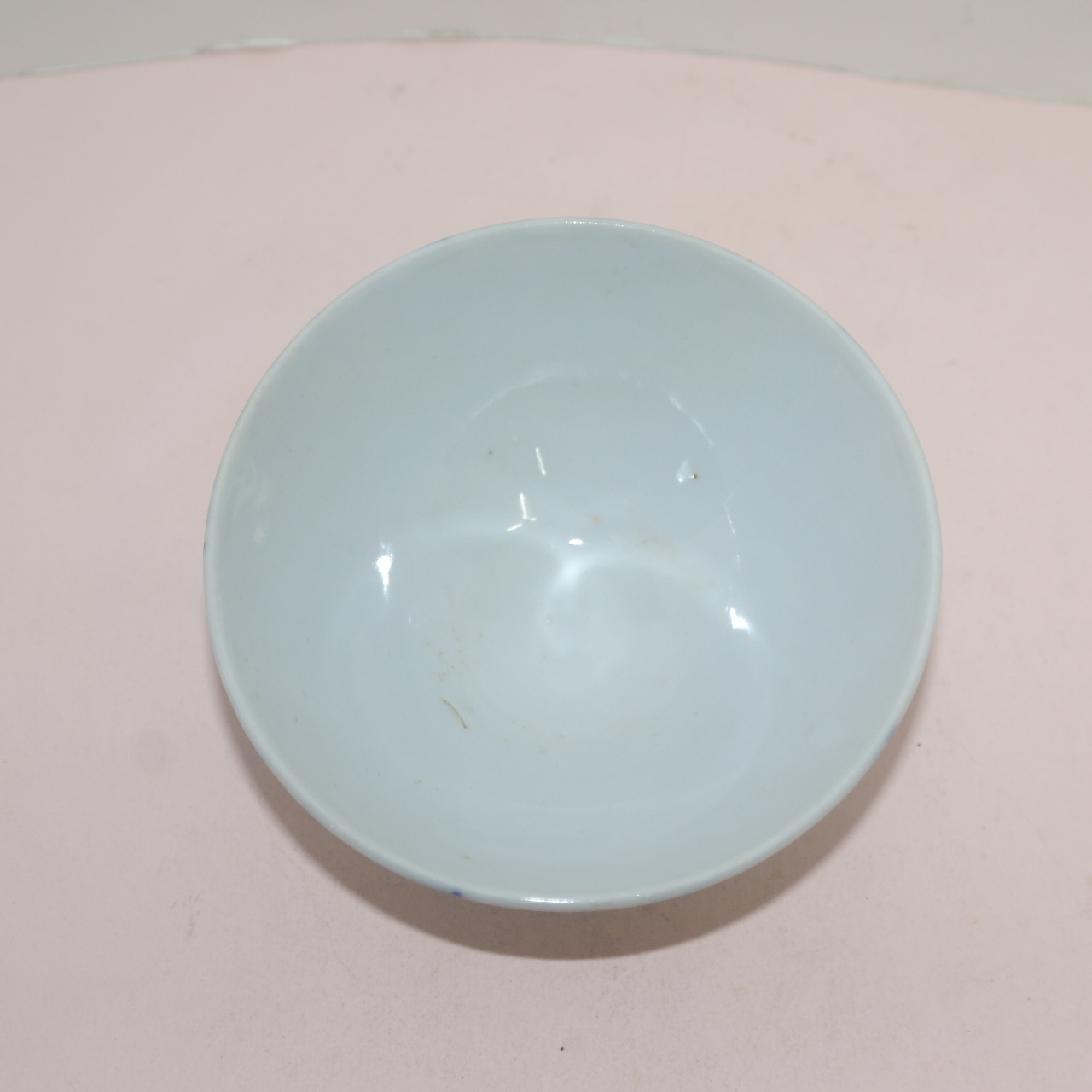 연대가좋은 외사기 청화백자 추상화문 자완