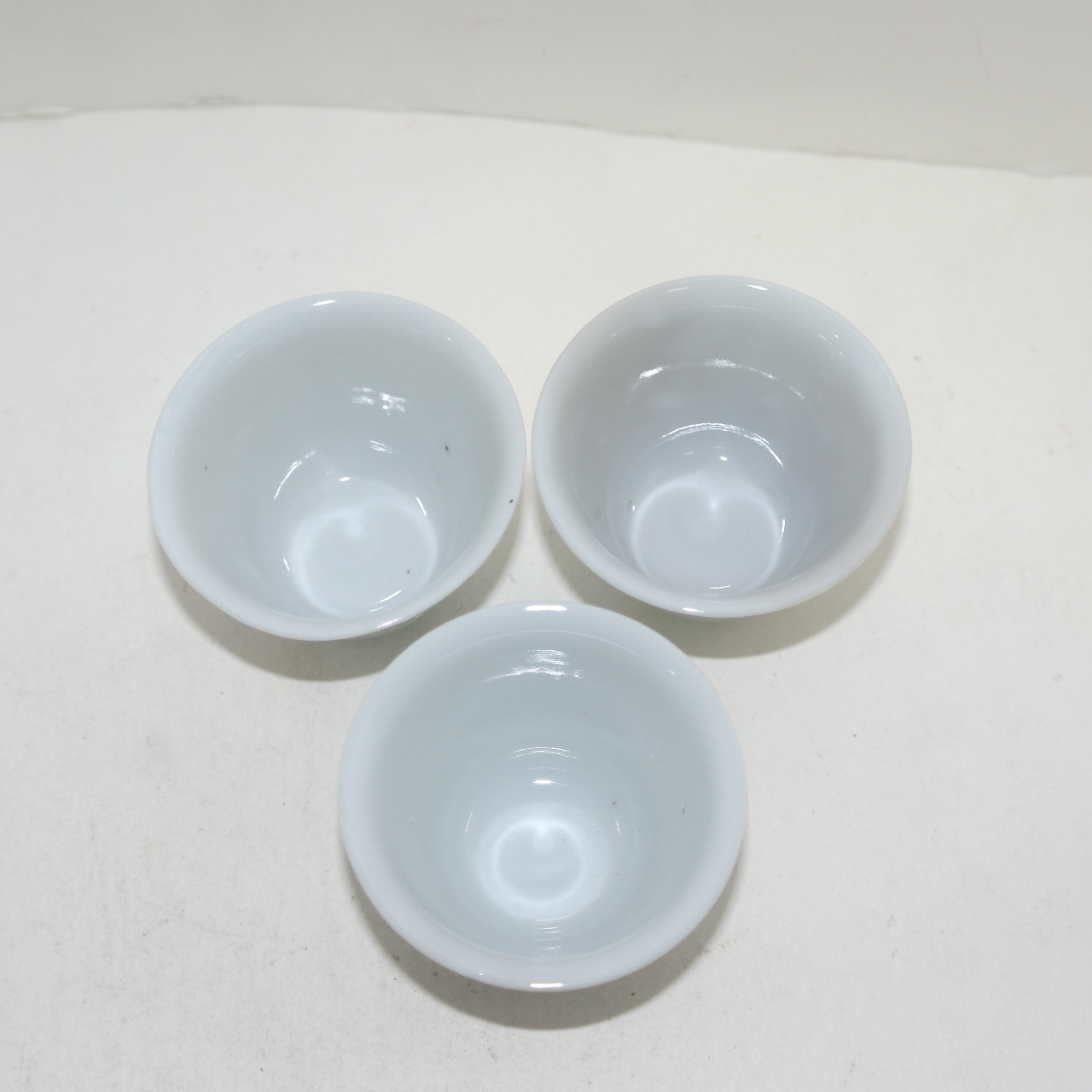 연대가좋은 순백자 잔 3점