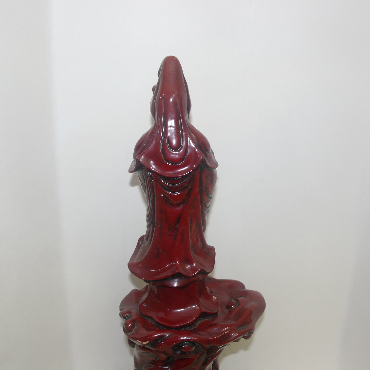 아주묵직한 재질로된 용 관음불입상 조각상