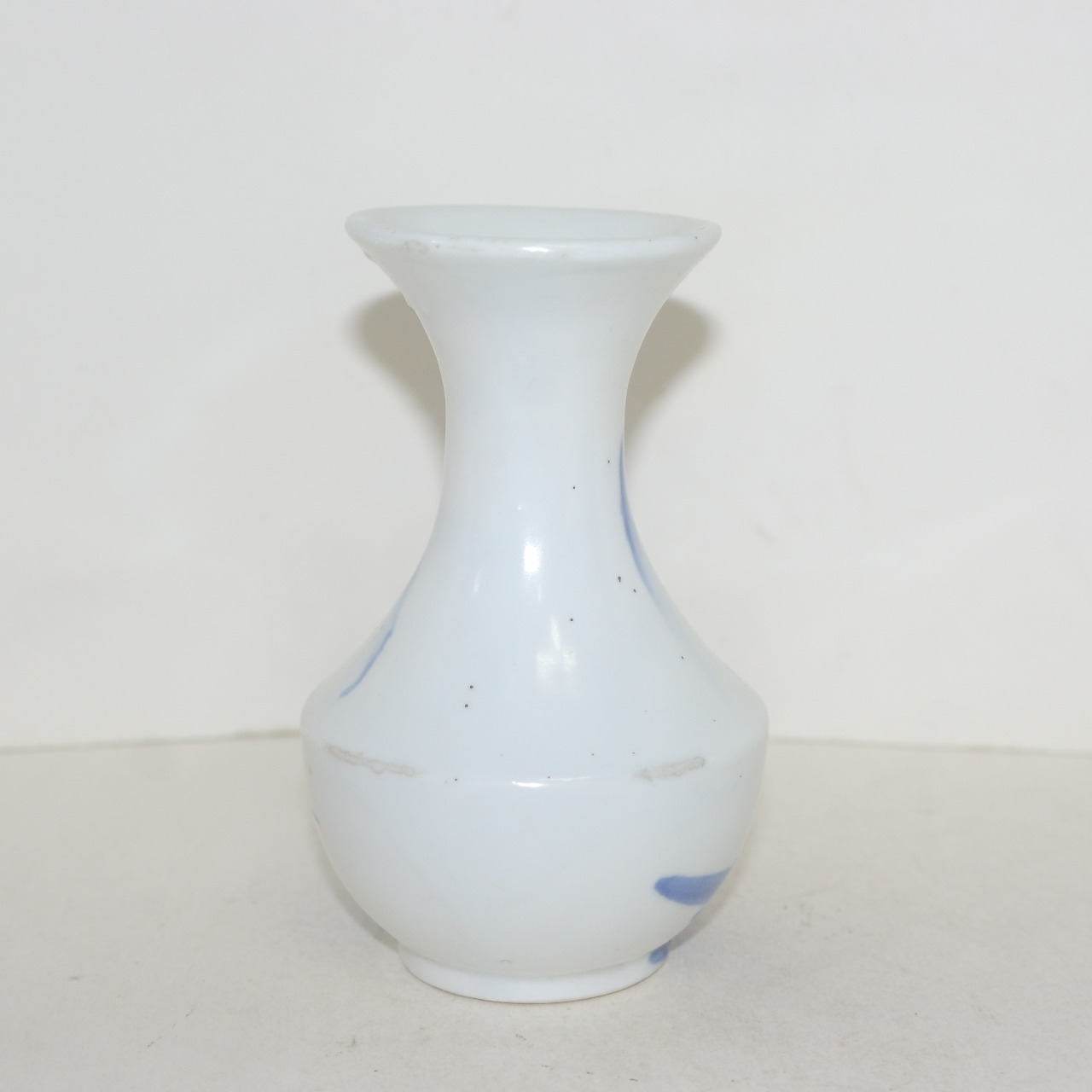 100년이상된 양촌이마리 청화백자산수문 주병