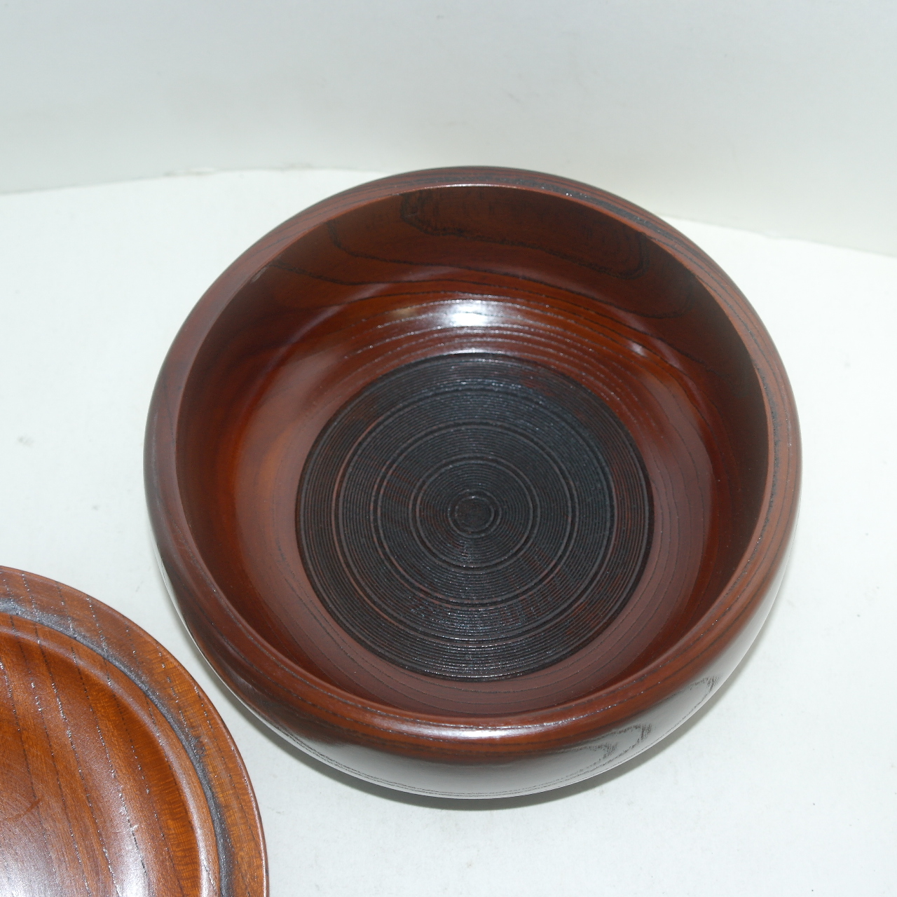 원목나무로된 결이 좋은 합