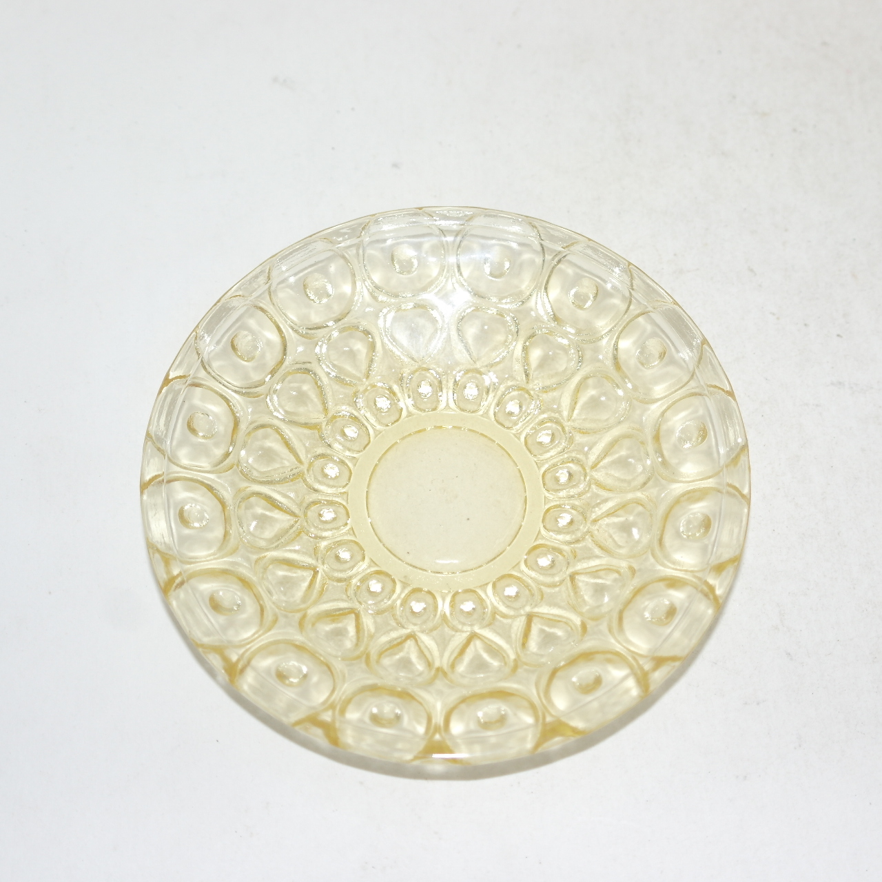 연대가좋은 근대사 채색유리로된 완 2점