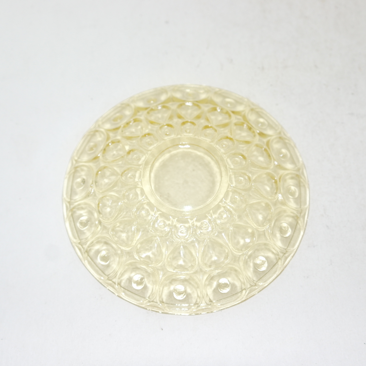 연대가좋은 근대사 채색유리로된 완 2점