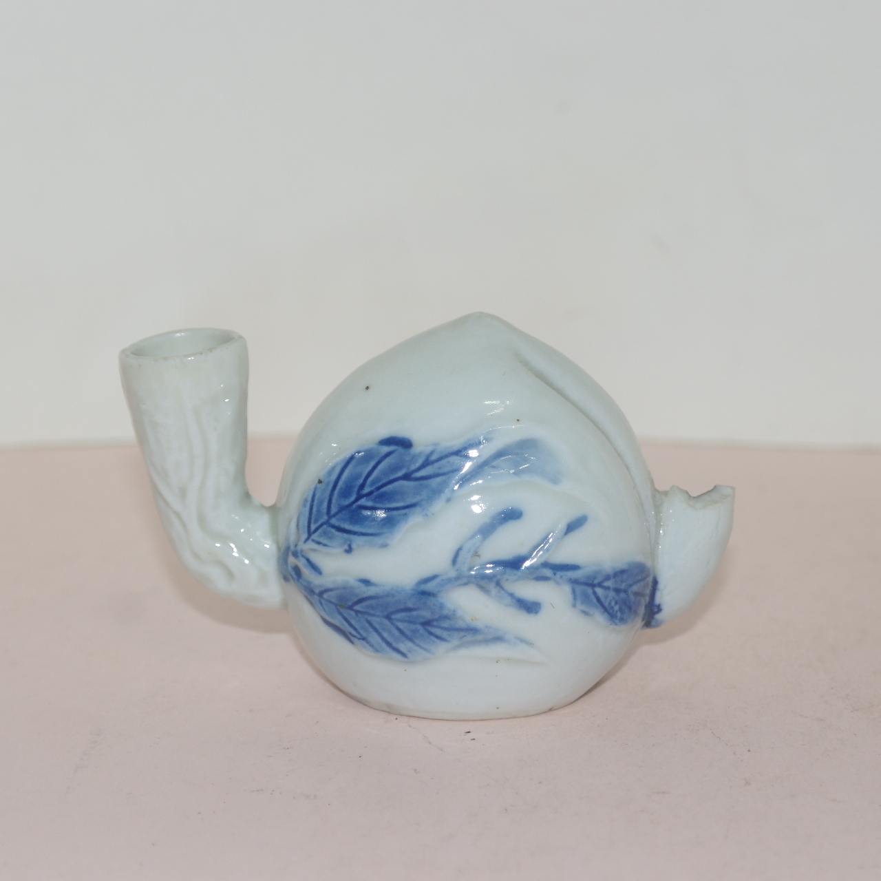 연대가좋은 청화백자 복숭아형 연적