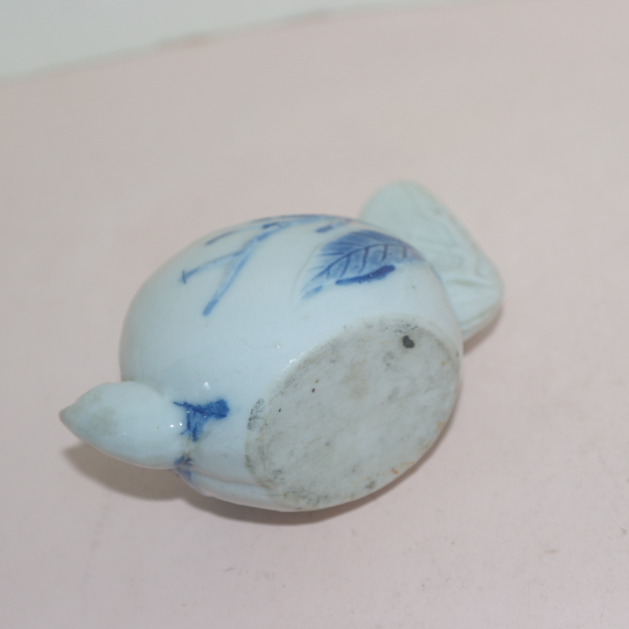 연대가좋은 청화백자 복숭아형 연적