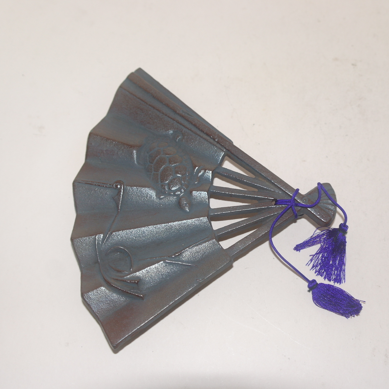 남부철기 무쇠로된 부채모양 주자받침