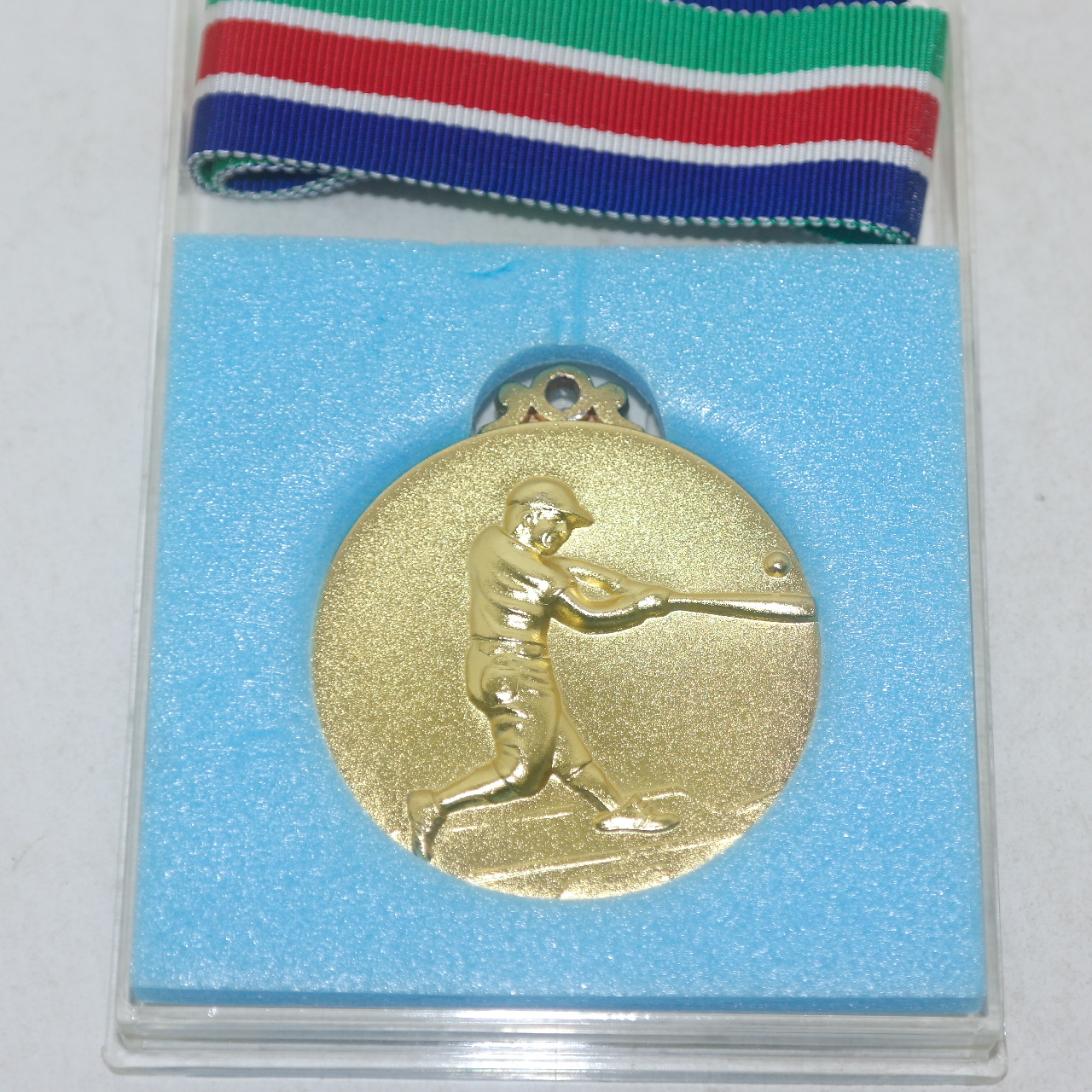 청동으로된 야구 메달